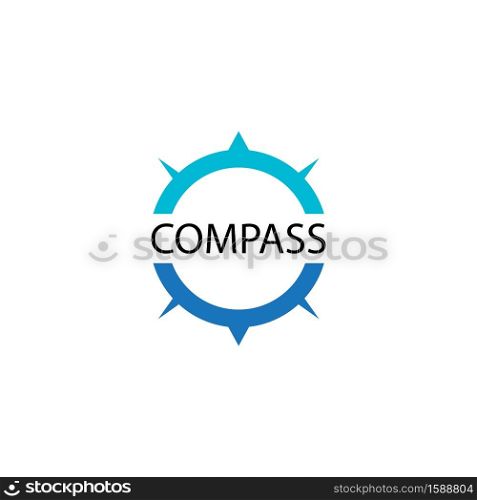 Compass Logo Template vector icon illustration design