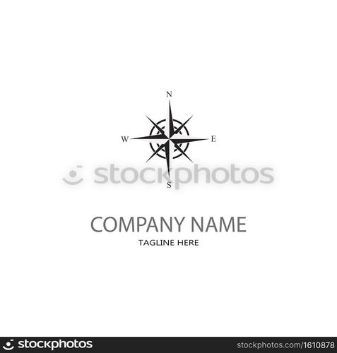 Compass Logo Template vector icon illustration design