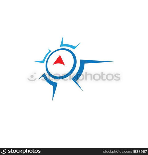 Compass Logo Template vector icon illustration design