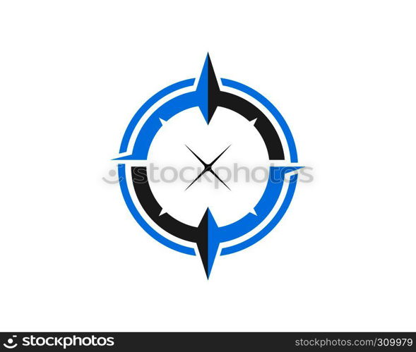 Compass Logo Template vector icon illustration design