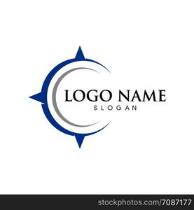 Compass Logo Template vector icon illustration design