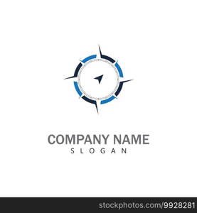 Compass Logo Template vector icon illustration design