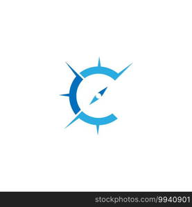 Compass Logo Template vector icon illustration design