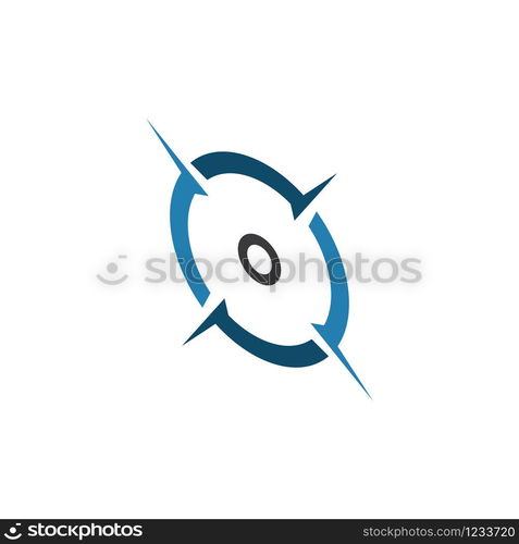 Compass Logo Template vector symbol nature