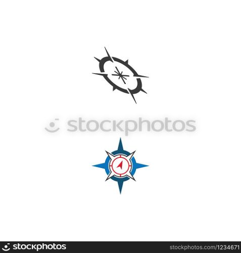 Compass Logo Template vector symbol nature