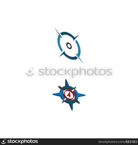 Compass Logo Template vector symbol nature