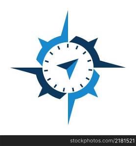 Compass logo vector design template