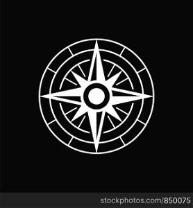 Compass Rose Icon Logo Template Illustration Design. Vector EPS 10.