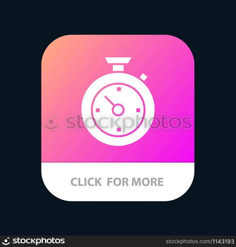 Compass, Timer, Time, Hotel Mobile App Icon Design