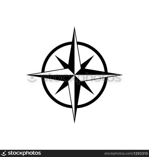 compass - traveling icon vector design template