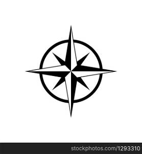 compass - traveling icon vector design template