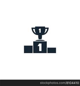 Competition creative icon filled from success Vector Image
