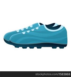 Competition football boots icon. Cartoon of competition football boots vector icon for web design isolated on white background. Competition football boots icon, cartoon style
