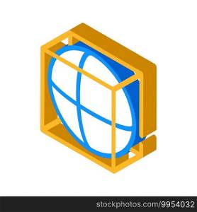 complex details isometric icon vector. complex details sign. isolated symbol illustration. complex details isometric icon vector illustration color