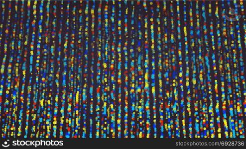 Composed Of Particles. Abstract Graphic Design. Modern Sense Of Science And Technology Background. Vector Illustration. Trendy Abstract Dots Connection Background. Flowing Particles Waves.. Composed Of Particles. Abstract Graphic Design. Modern Sense Of Science And Technology Background. Vector