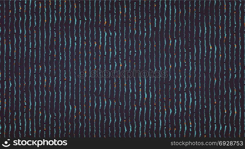 Composed Of Particles. Abstract Graphic Design. Modern Sense Of Science And Technology Background. Vector Illustration. Abstract Dots Connection Background. Flowing Particles Waves.. Composed Of Particles. Abstract Graphic Design. Modern Sense Of Science And Technology Background. Vector