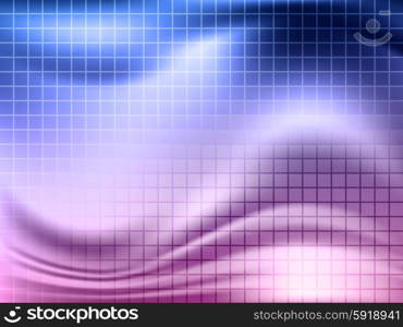 composition with grid, tiles, gradient effect, vector EPS10