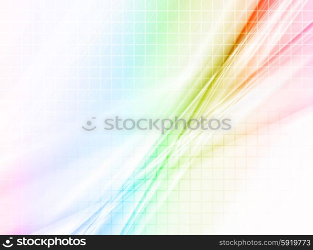 composition with grid, tiles, gradient effect, vector EPS10
