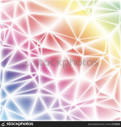 composition with triangles, gradient effect, vector EPS10