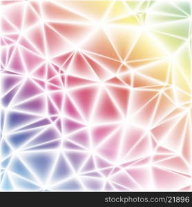 composition with triangles, gradient effect, vector EPS10