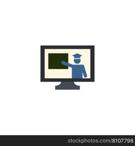 Computer-based training creative icon from Vector Image