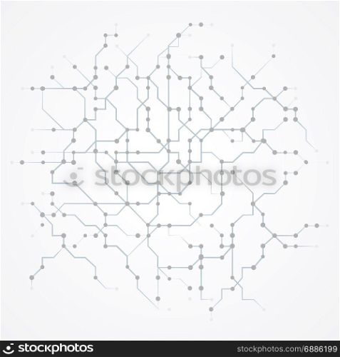 Computer circuit board. Abstract technology background. Computer circuit board