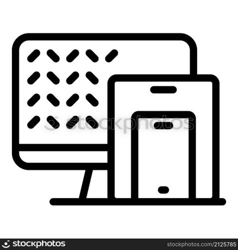 Computer code icon outline vector. Web cms. Website html. Computer code icon outline vector. Web cms