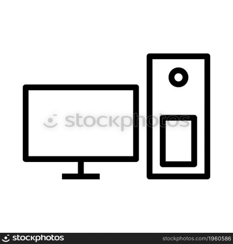 Computer desktop icon