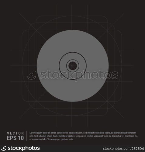 Computer disk icon