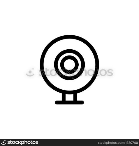 computer drive icon vector. A thin line sign. Isolated contour symbol illustration. computer drive icon vector. Isolated contour symbol illustration