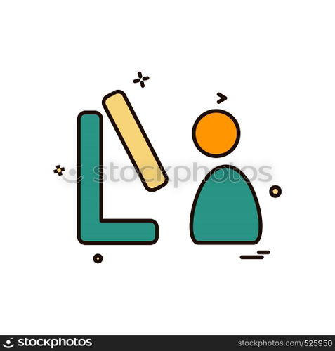 Computer icon design vector