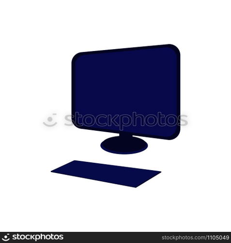 computer logo vector