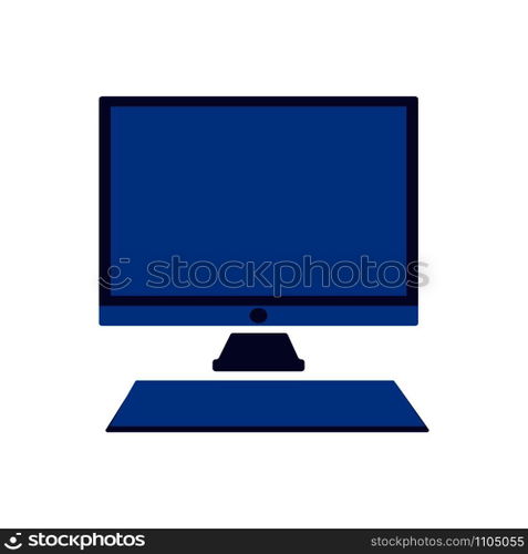 computer logo vector