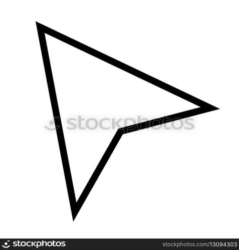 Computer mouse click pointer cursor arrow. Mouse cursor arrow. Cursor icon