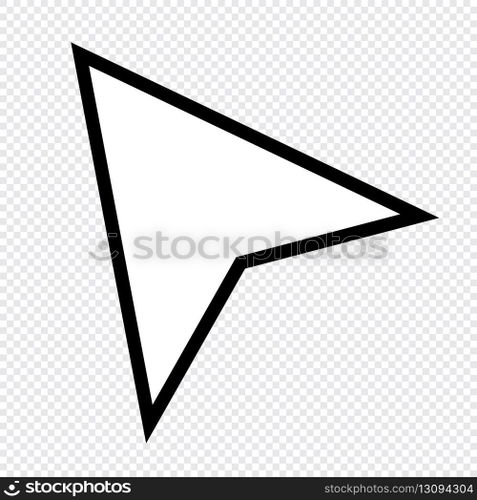 Computer mouse click pointer cursor arrow. Mouse cursor arrow. Cursor icon