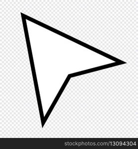 Computer mouse click pointer cursor arrow. Mouse cursor arrow. Cursor icon