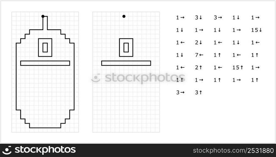 Computer Mouse Graphic Dictation Drawing Icon, Computer Digital Input Device Vector Art Illustration, Drawing By Cells