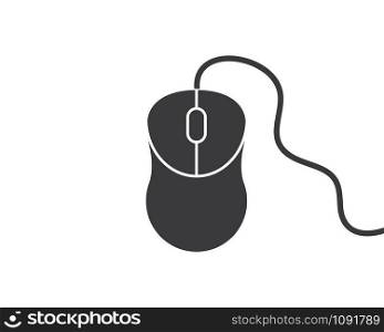 computer mouse icon vector illustration design template