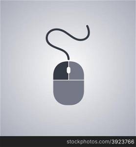 computer mouse theme vector art graphic illustration. computer mouse