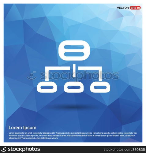 Computer network icon
