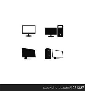computer networking vector icon logo template design