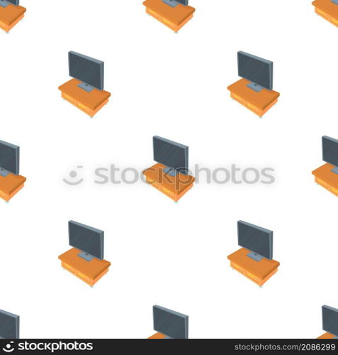 Computer pattern seamless background texture repeat wallpaper geometric vector. Computer pattern seamless vector