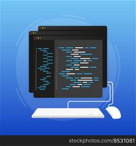 Computer programming or developing software or game. Web Development. Website coding. Computer programming or developing software or game. Web Development. Website coding.