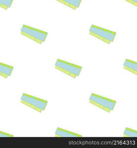 Computer ram pattern seamless background texture repeat wallpaper geometric vector. Computer ram pattern seamless vector