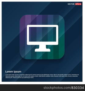 Computer Screen Icon
