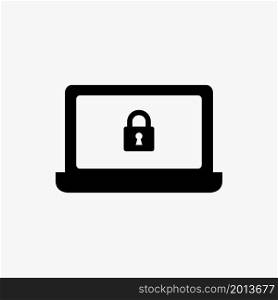 computer security icon concept design
