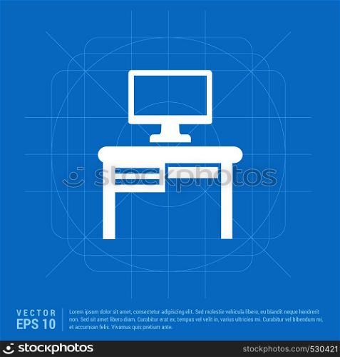 Computer Table Icon