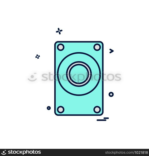 Computer Technology icon design vector