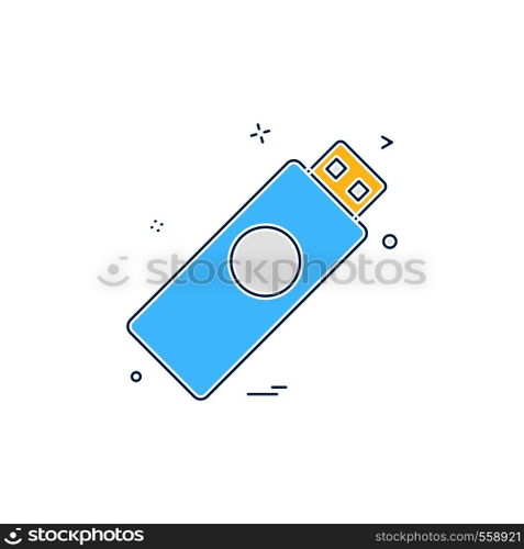 Computer Technology icon design vector