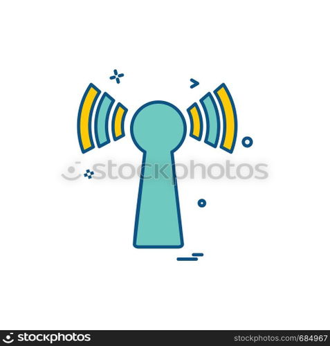 Computer Technology icon design vector